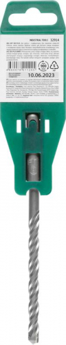 Бур по бетону SDS PLUS с двойн. резьбой 8х160мм FIT 32914 фото 4