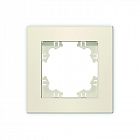 Рамка 1-м Афина сл. кость (ivory) Universal A0053-I
