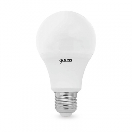 Лампа светодиодная Black 12Вт A60 грушевидная 6500К холод. бел. E27 1200лм GAUSS 102502312 фото 4