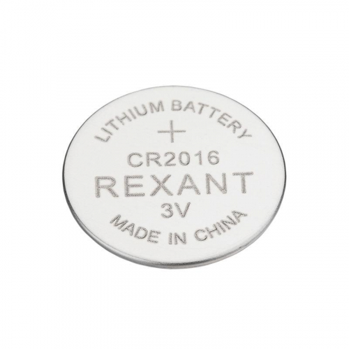 Элемент питания литиевый CR2016 3В (блист.5шт) Rexant 39-1106 фото 2