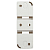 Корпус пластиковый КМПн 1/2 IP20 навесной SIMPLE бел. ЭРА Б0062279