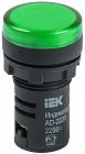 Лампа светосигнальная AD22DS d22мм 110В AC/DC зел. KARAT IEK BLS10-ADDS-110-K06