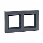 Рамка 2-м Эпика IP44 пластик графит EKF UP1-FPG-02-44