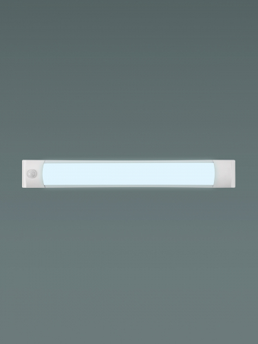 Светодиодный светильник LED ДПО 3017 18Вт 1650лм 6500К Компакт с датчиком Народный фото 5