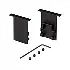 Заглушка SL-COMFORT-2542-F BLACK глухая металл Arlight 031782