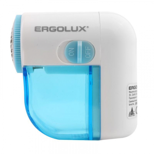 Машинка для удаления катышков ELX-LR01-C40 бел./голуб. (2хLR6(AA)) Ergolux 13136 фото 4