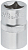 Головка шестигранная CrV 1/2дюйм 17мм FIT 62047