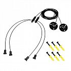 Подвес LINE-6070 2х2м Set BLACK (Pad 9х2мм) метал. Arlight 056257