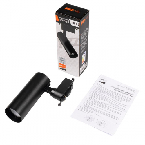 Светильник светодиодный трековый PTR 0620 20Вт 4000К IP40 24град. BL черн. Pro JazzWay 5035799 фото 7