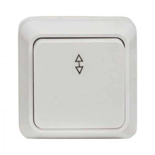 Переключатель проходной 1-кл. ОП Рим 10А IP20 бел. EKF ENV10-025-10 фото 4