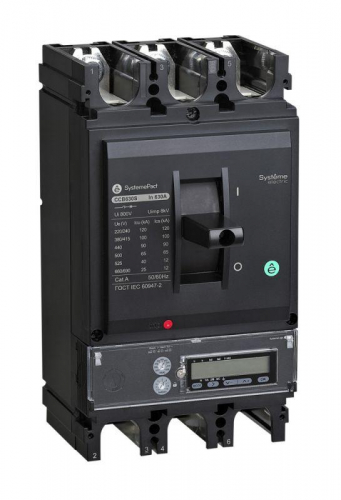 Выключатель автоматический SPC400 100кА S5.3E 3P3D 400А SE SPC400S40053E3DFC