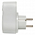 Блок розеточный 1-м ОП SB-01 16А IP20 (розетка 2P+E + 2 разъема USB 5В 2.1А) бел. PROxima EKF SB-01