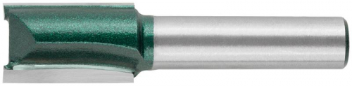 Фреза пазовая прямая с двойн. лезвием DхHхL=12х19х52мм FIT 3601-081912