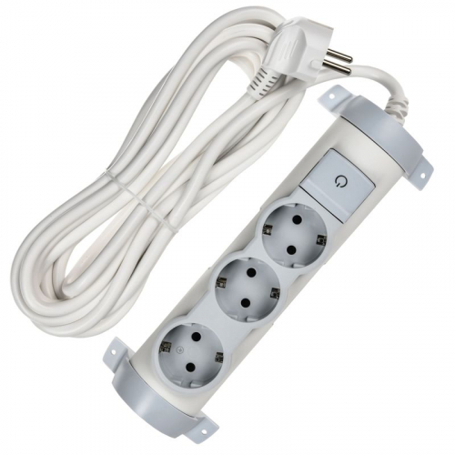 Удлинитель 3х5м 16А IP20 Комфорт 3х2P+E IEK 694683 фото 2