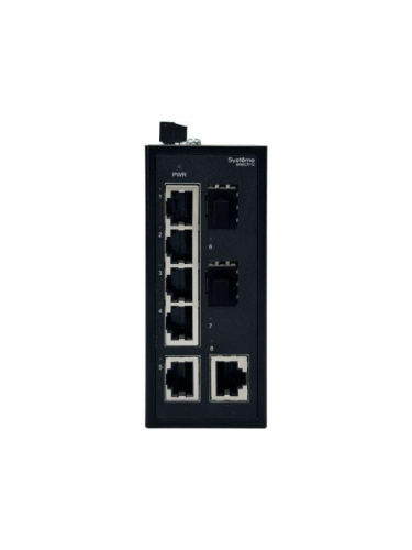 Коммутатор промышленный неуправляемый Ethernet 6х10/100BaseT 2х100BaseX SFP SE NSETU108T06X02B фото 3