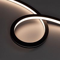 Лента светодиодная NOVA-TOP-BLACK-A120-16x15mm 24В Warm 3500К 10Вт/м IP67 2835 wire x2 вывод боков. герметичная (уп.5м) Arlight 049081