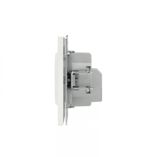 Розетка силовая KANT 2P+E без шторки бел. магнолия DKC 7000033 фото 4