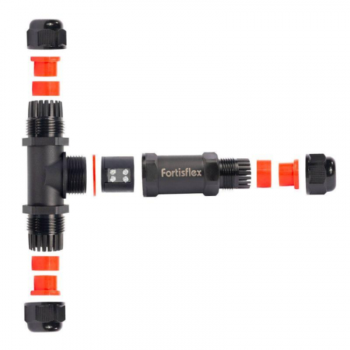 Коннектор кабельный T-образ. FFC-32/3Р-IP68 Fortisflex 89669 фото 4
