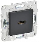 Розетка HDMI SKANDY SK-H01T титан IEK SK-H10-K48