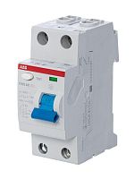 Выключатель дифференциального тока (УЗО) 2п 25А 300мА тип AC F202 ABB 2CSF202001R3250