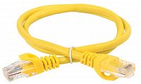 Патч-корд кат.5E UTP LSZH 5м желт. ITK PC05-C5EUL-5M