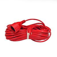 Удлинитель-шнур 1х30м с заземл. 16А IP20 3.5кВт ПВС 3х1.5 DOMTOK 2498