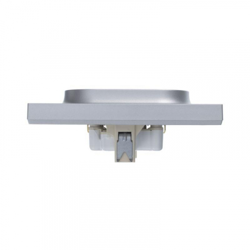 Розетка 2-м СП AtlasDesign 16А IP20 с заземл. в сборе алюм. SE ATN000324 фото 4