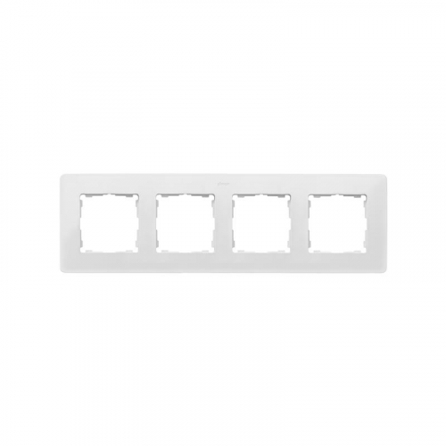 Рамка 4-м Simon82 Detail теплый бел. Simon 8200640-029