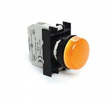 Арматура сигнальная для неоновой лампы (без лампы) желт. EMAS B030XS