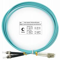 Шнур оптический duplex LC-ST 50/125мм OM3 2м LSZH FOP-50-LC-ST-2м Cabeus 7575c