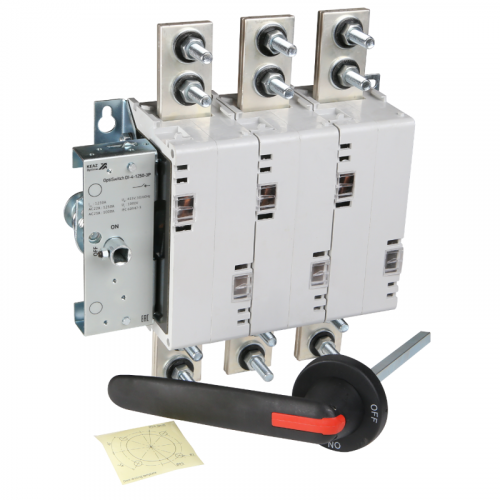 Выключатель нагрузки 3п 1250А OptiSwitch DI-4-1250-3P КЭАЗ 275544 фото 2