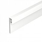 Профиль PLINTUS-H54B-2000 WHITE L2000 алюм. Arlight 046141