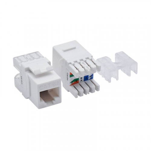 Патч-панель 19дюйм 1UCAT6А 24 модуля RJ45 неэкранированная DKC RN6APPU24 фото 5
