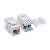 Патч-панель 19дюйм 1UCAT6А 24 модуля RJ45 неэкранированная DKC RN6APPU24