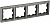 Рамка 4-м BRITE РУ-4-БрТБ бронза IEK BR-M42-K45