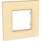 Рамка 1-м Unica quadro карам. SchE MGU4.702.36