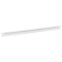 Маркер Memocab черн. маркировка на бел. фоне "A" Leg 037826