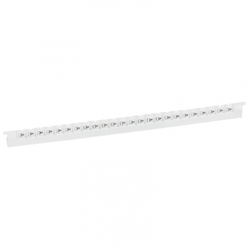 Маркер Memocab черн. маркировка на бел. фоне "A" Leg 037826