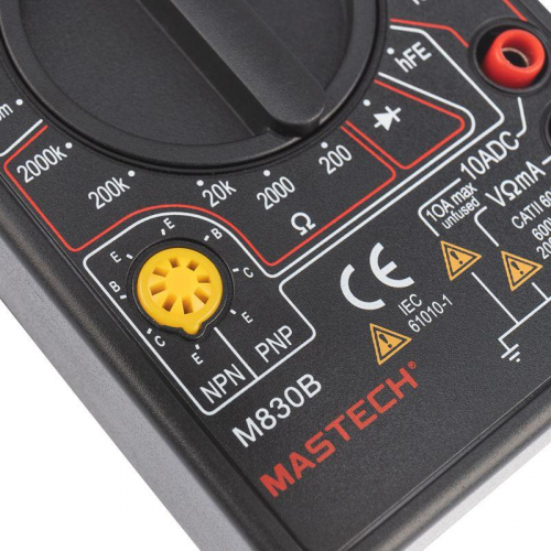 Мультиметр портативный M830B Mastech 13-2001 фото 7