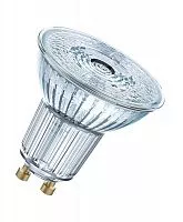 Лампа светодиодная LED Star 4.3Вт PAR16 прозрачная 4000К нейтр. бел. GU10 350лм 220-240В угол пучка 36град. (замена 50Вт) OSRAM 4058075112582