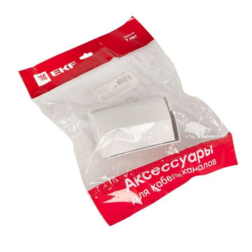 Угол внешний 100х40 бел. Plast PROxima (уп.2шт) EKF obw-100-40x2 фото 2