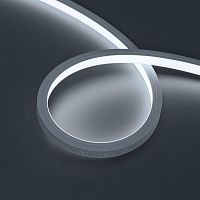 Лента светодиодная MOONLIGHT-TOP-X320-13х12mm 24V White 6000К 5Вт/м IP67 sauna wire x2 вывод вниз герметичная (уп.15м) Arlight 051135