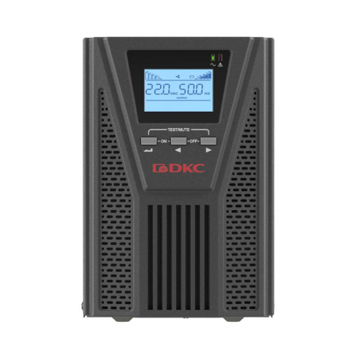 Источник бесперебойного питания Онлайн для Small Tower 1000 ВА/900Вт 1/1 2xSchuko EPO USB RS-232 RJ45 3х7А.ч DKC SMALLT1A10S фото 3