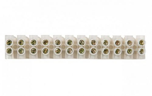 Колодка КЗВ 30-12 30А 6-16мм 12пар IN HOME 4690612032566