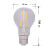 Лампа филаментная А60 7.5Вт 750лм 2700К E27 прозр. Rexant 604-148