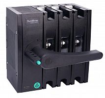 Выключатель-разъединитель SYSTEMEPACT SD160 3п 80А рукоятка фронт. слева (зак. отдельно) SE SSD01603LF0080