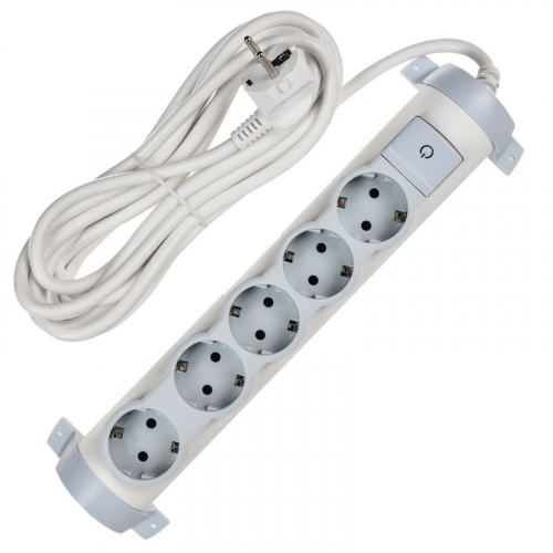 Удлинитель 5х5м 16А IP20 Комфорт 5х2P+E IEK 694685 фото 2