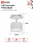 Светильник трековый TR-GX53 SBM-EL-WH с подсветкой бел. IN HOME 4690612056371