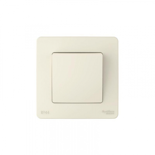Переключатель 1-кл. СП Blanca 10А IP44 (сх.6) 250В молочн. SE BLNVS410602