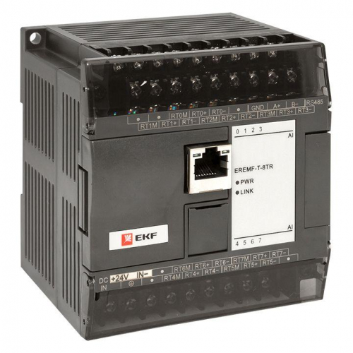 Модуль ввода термосопротивлений EREMF 8 PRO-Logic EKF EREMF-T-8TR фото 3